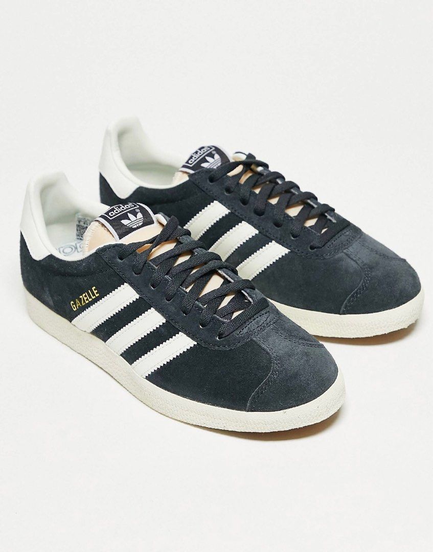 Adidas Gazelle in Dark Grey UK4 US4.5 EUR 36 2 3 Women s