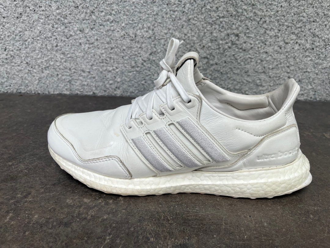 White leather adidas mens online