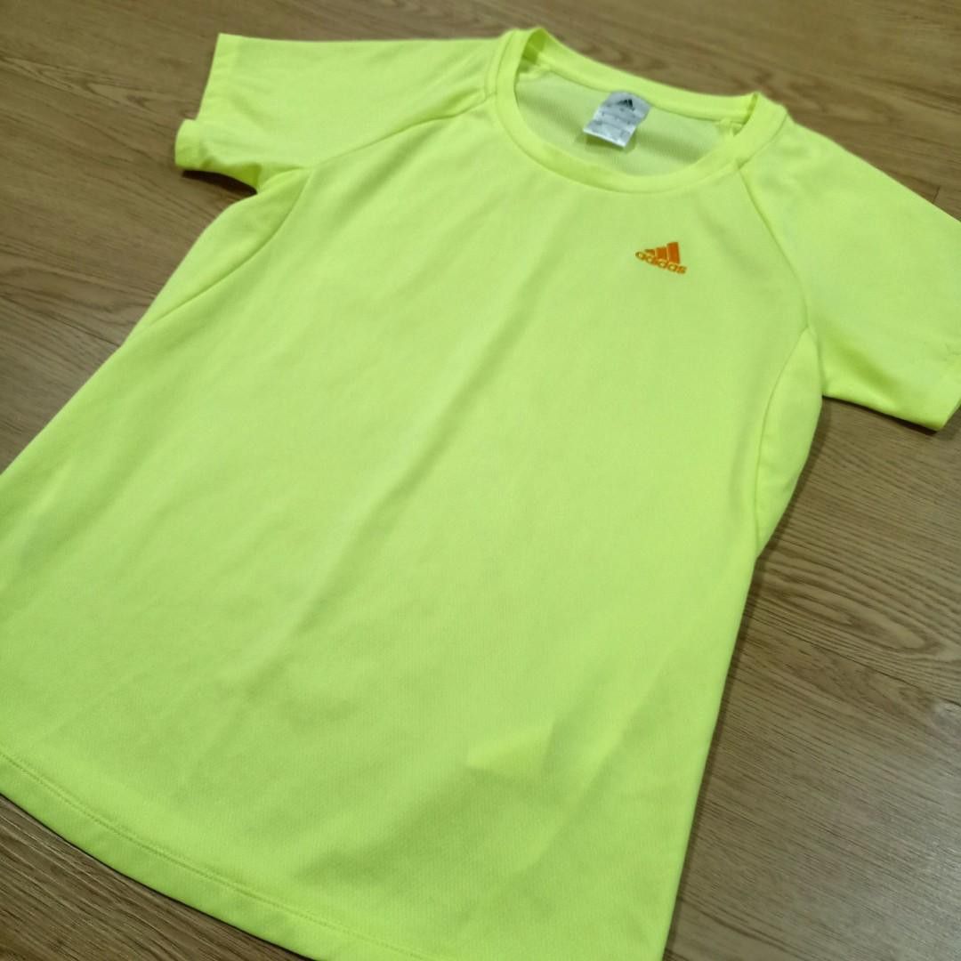 Adidas neon yellow shirt clearance