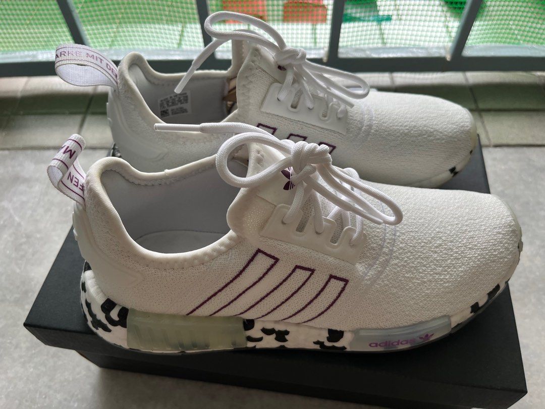 Adidas nmd rd1 white shoes Size UK6