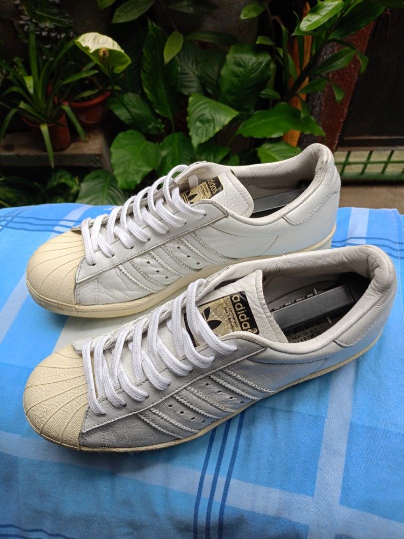 Adidas superstar 80s dlx hotsell men Grey