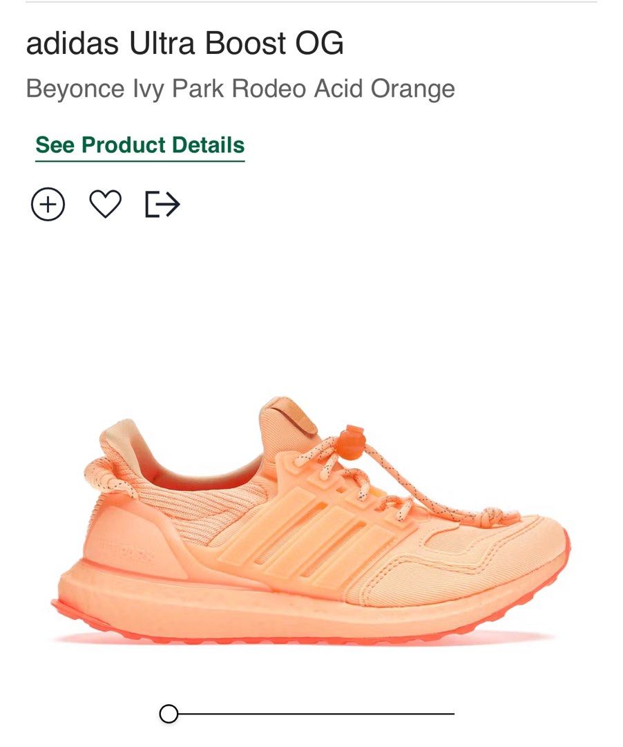 Adidas Originals X Ivy Park Ultra Boost Og ivy Heart Sneakers In Pink