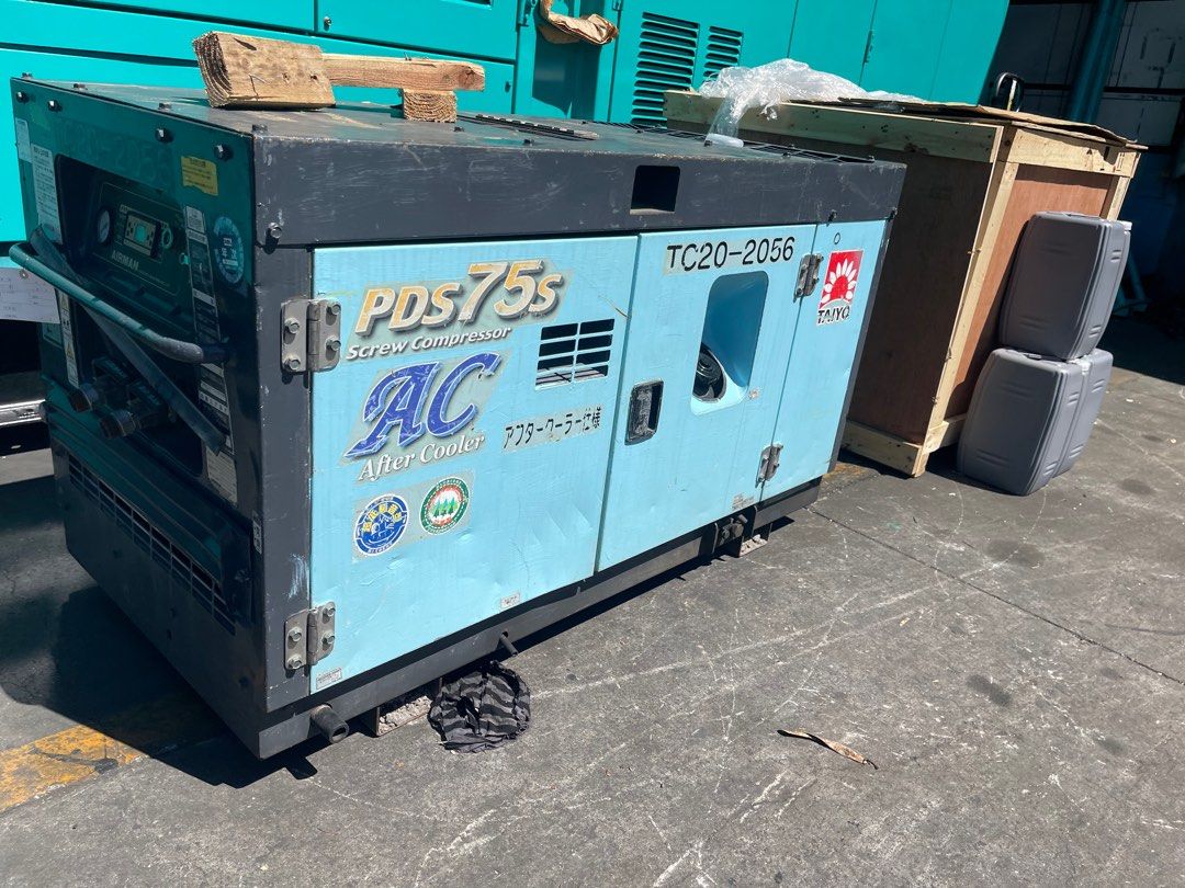 Airman 75 cfm Compressor Dry Air Series, Commercial & Industrial ...