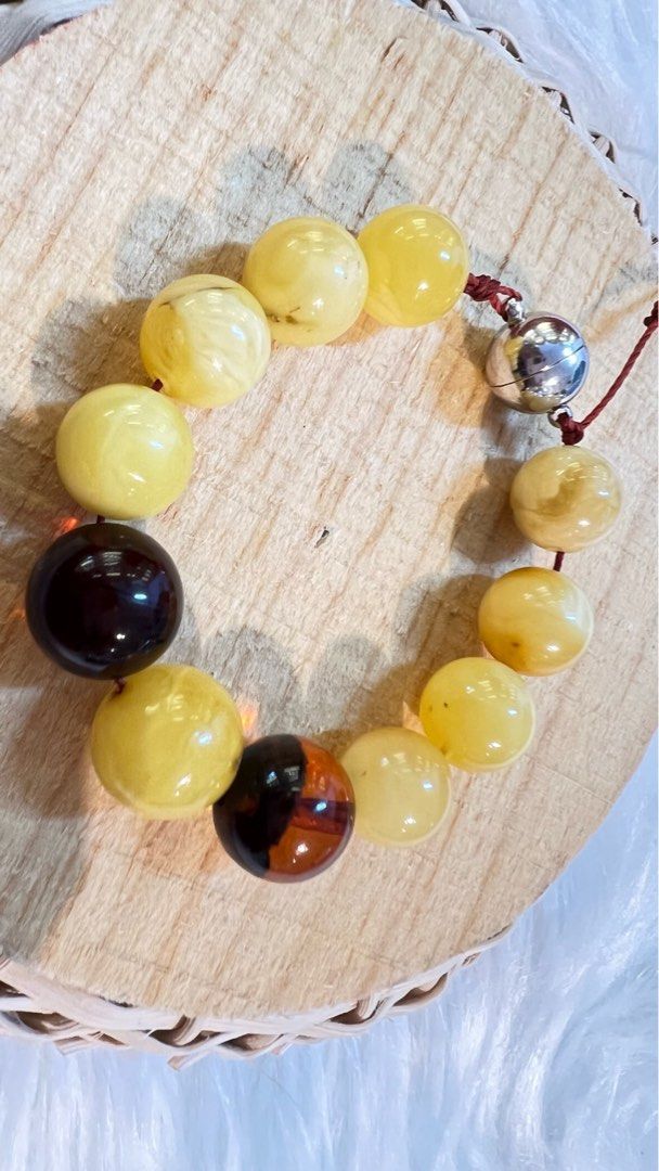 Genuine shop amber beads