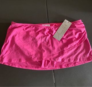 Anne Cole Hot/Candy Pink Swimwear Bottom w/ Skirt, Small to Medium (like Speedo/H&M/Roxy)