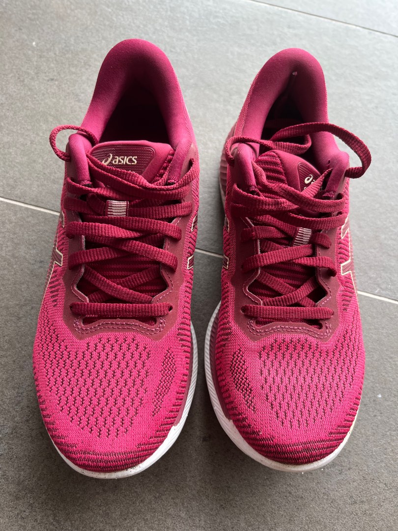 Maroon asics womens clearance