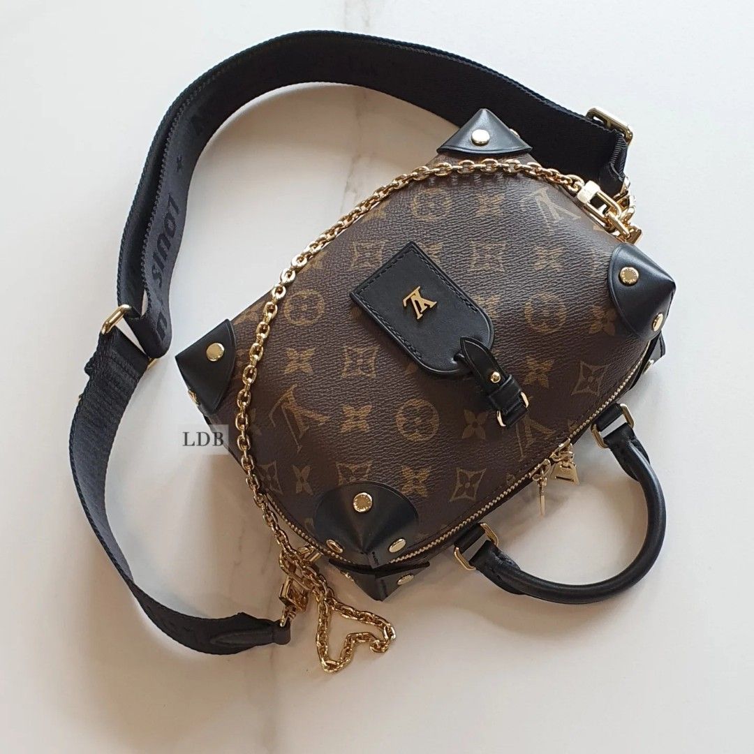 Authentic L V Petite Malle Souple Bag Year 2023, Luxury, Bags