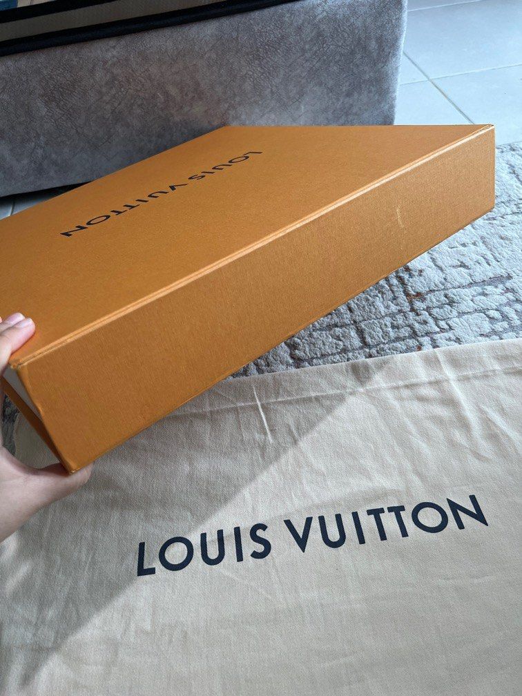 Louis Vuitton box with bag never been used authentic
