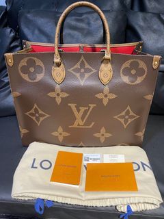 Louis Vuitton Limited Edition Tressage Reverse Monogram Tote Bag Brown Bag,  Luxury, Bags & Wallets on Carousell