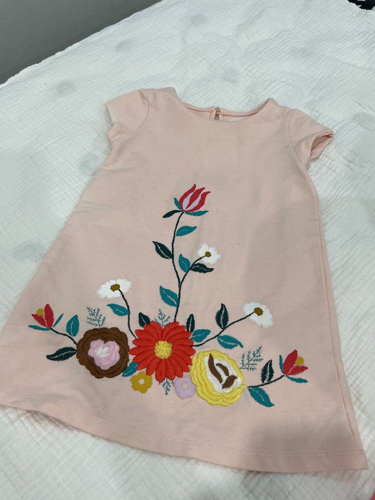 Baby embroidery sweet dress Babies Kids Babies Kids Fashion