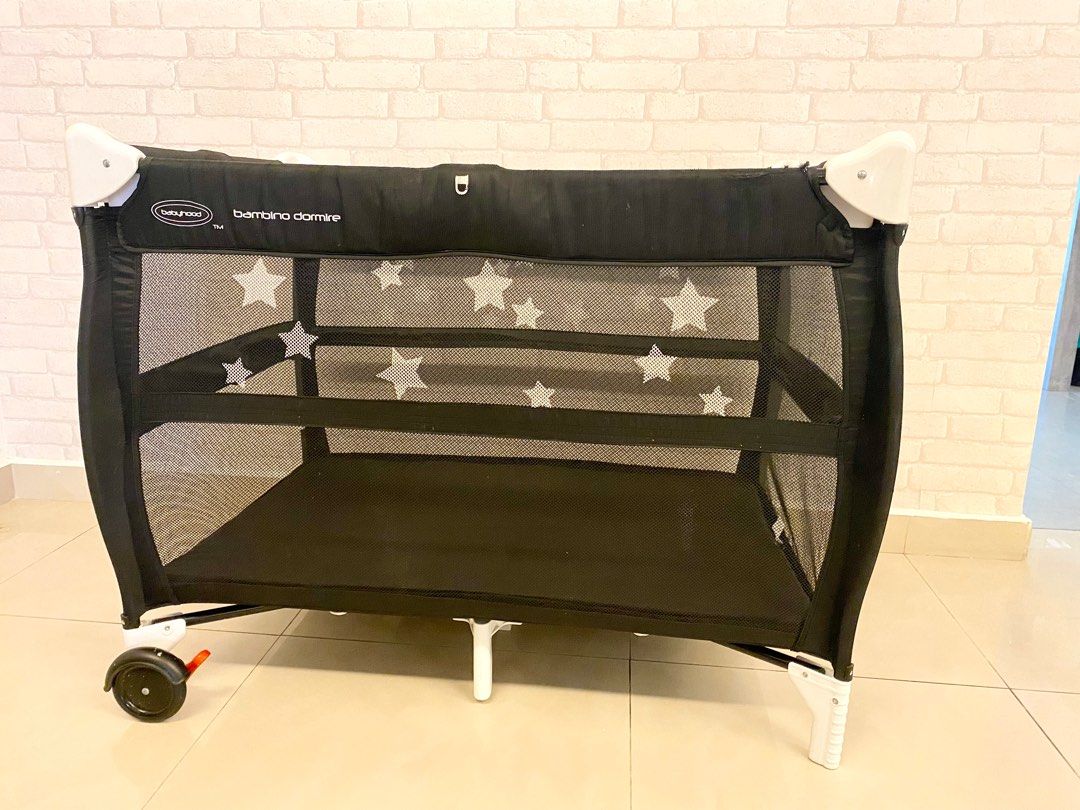 Babyhood Bambino Dormire Portacot Bundle Change Table Toybar