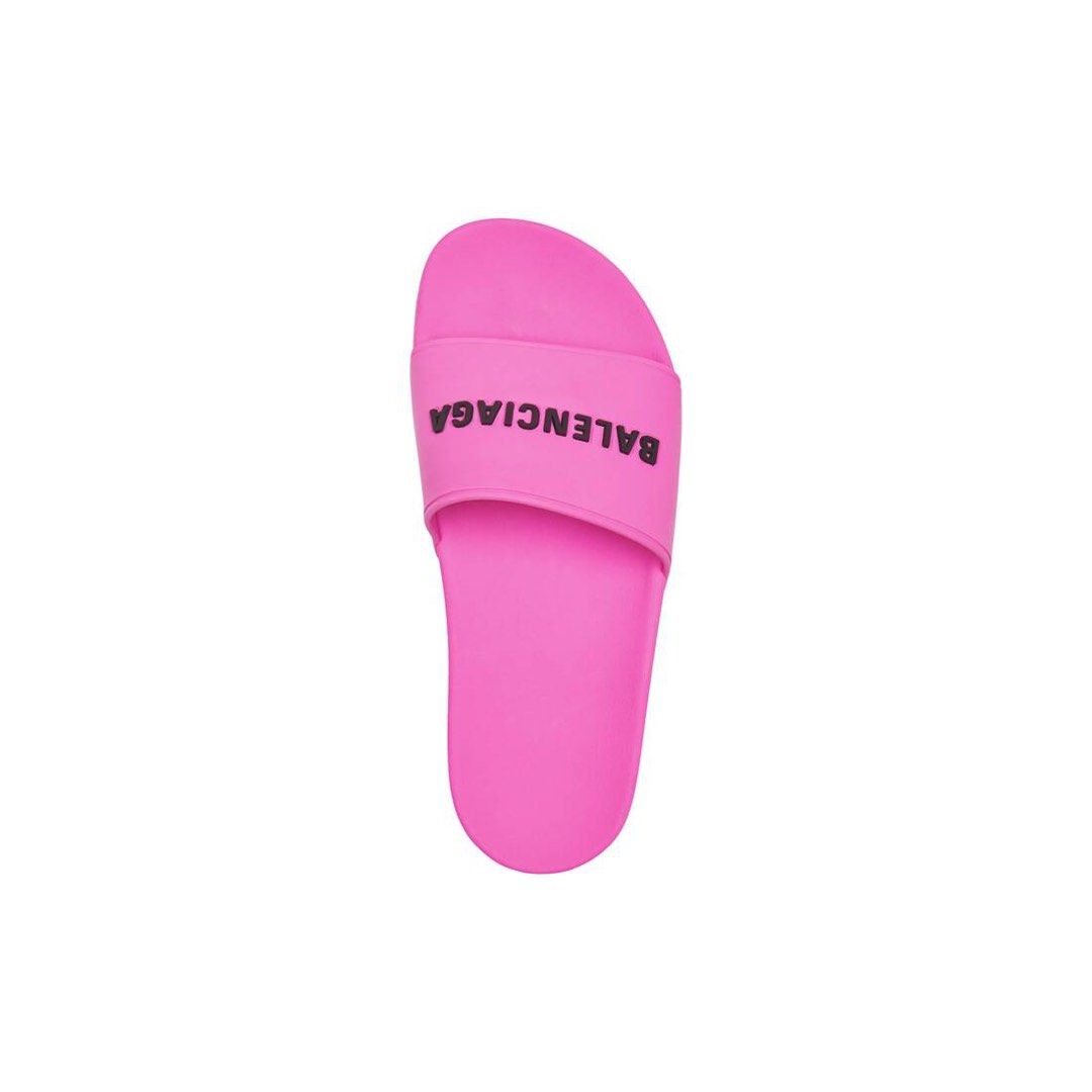 Balenciaga pink hotsell flip flops