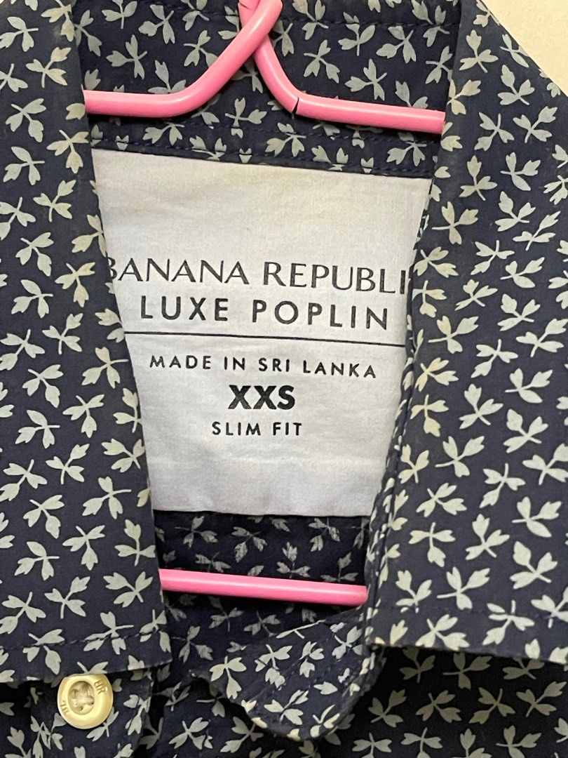 Banana republic luxe sales poplin