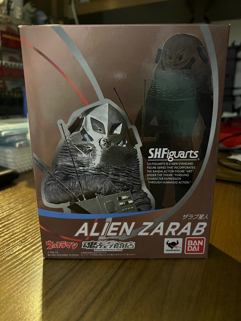 Bandai SHF Alien Zarab 沙布拉星人, 興趣及遊戲, 玩具& 遊戲類- Carousell