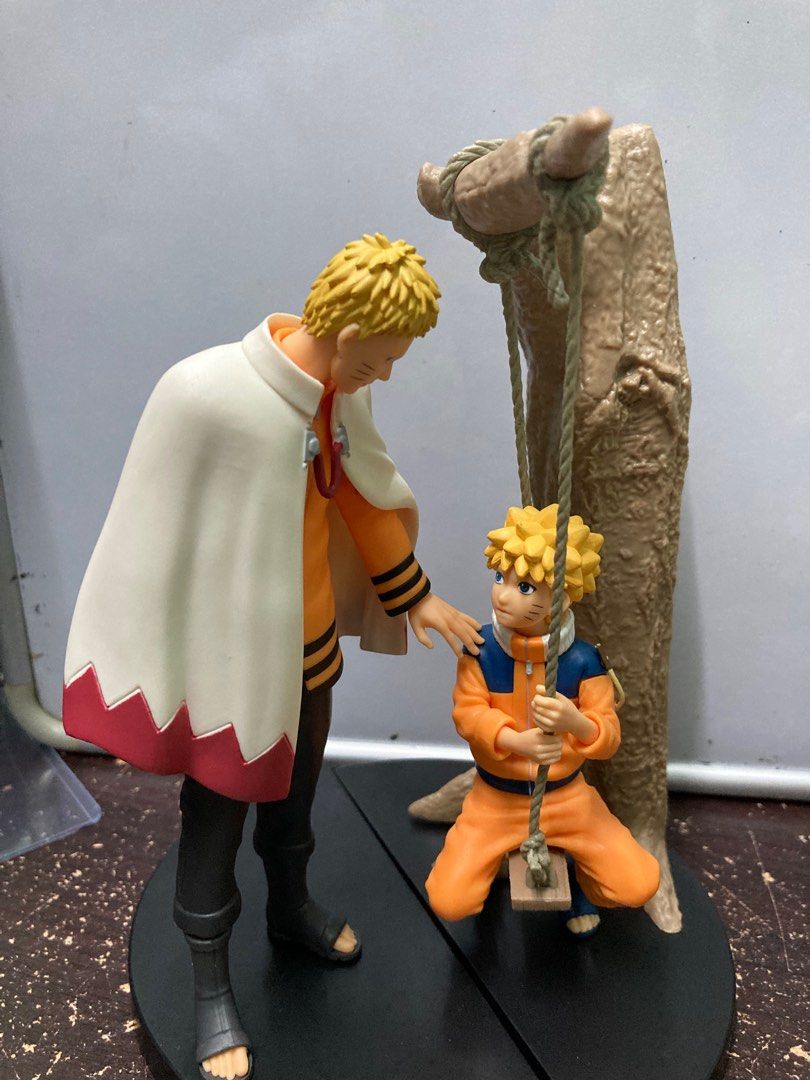  Banpresto - Naruto 20th Anniversary - Uzumaki Naruto Hokage  Statue : Toys & Games