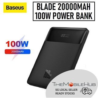 Baseus 100W Digital Display Portable Power Bank 20000mAh Fast Li-polymer  Battery