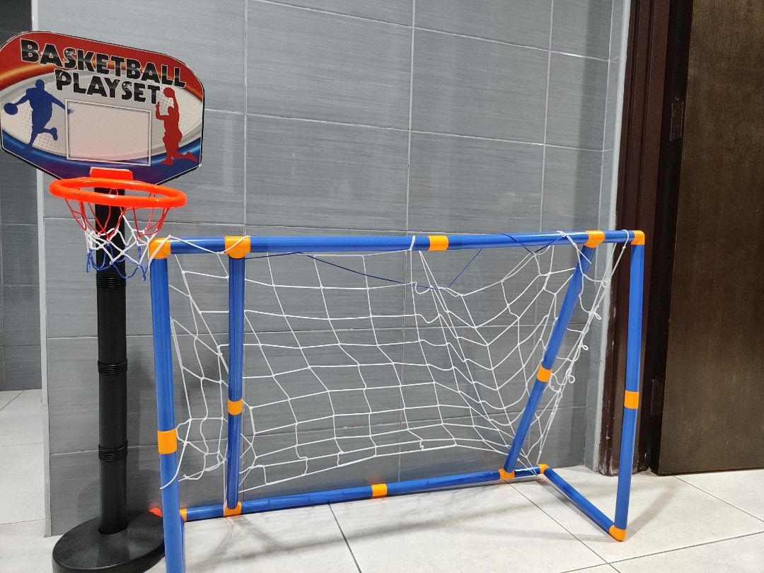 Basketball & football nets, Hobbies & Toys, Toys & Games on Carousell