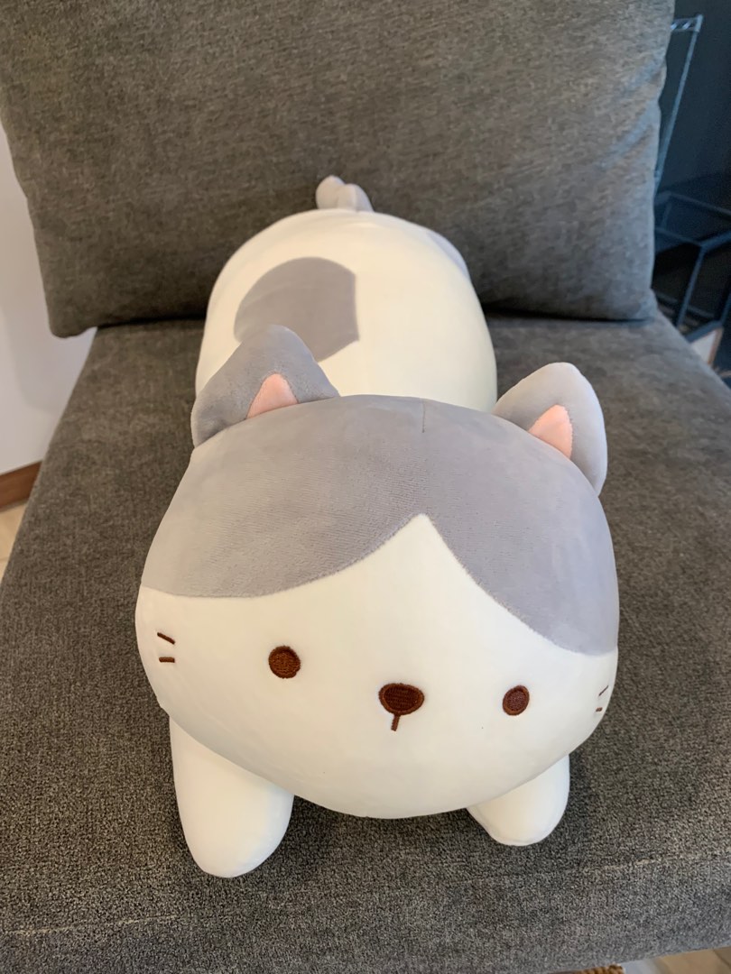 Big Cat Plush Toy, Hobbies & Toys, Toys & Games on Carousell