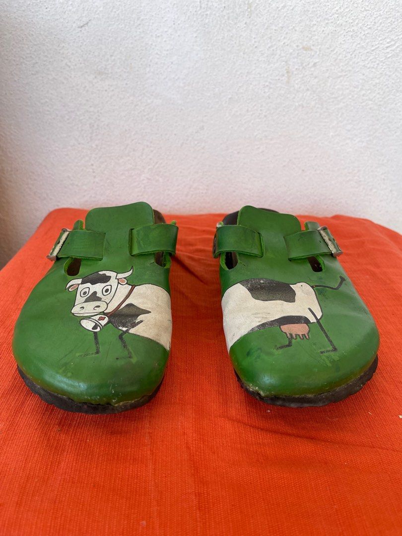 Cow birkenstocks sale