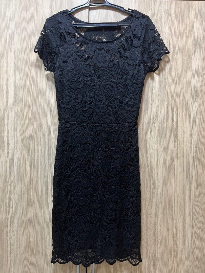Black lace dress (SMALL) (Category: Dresses) located in Quezon City. Submitted by jscla (Listing ID 1243746419, Image 1). Description: .