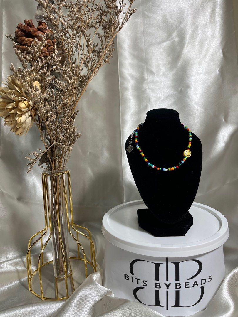 Smiley necklace blackpink clearance