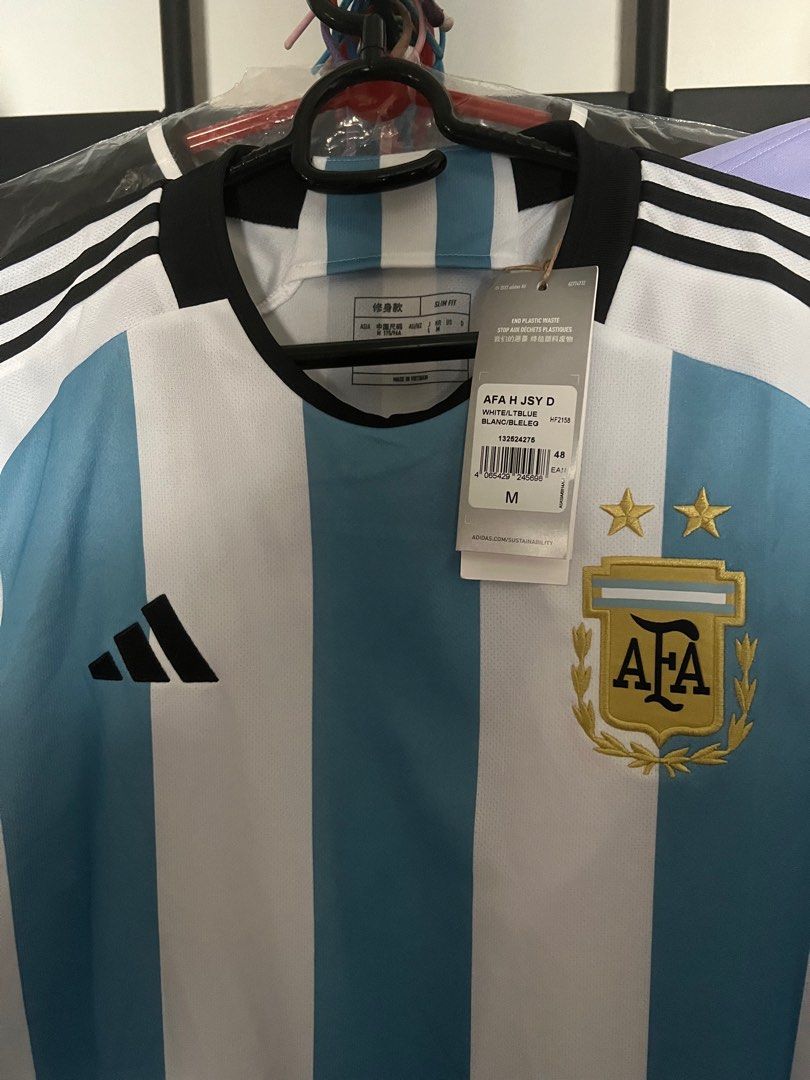 BNWT 2 Star Argentina 2022 World Cup Champion Adidas Original