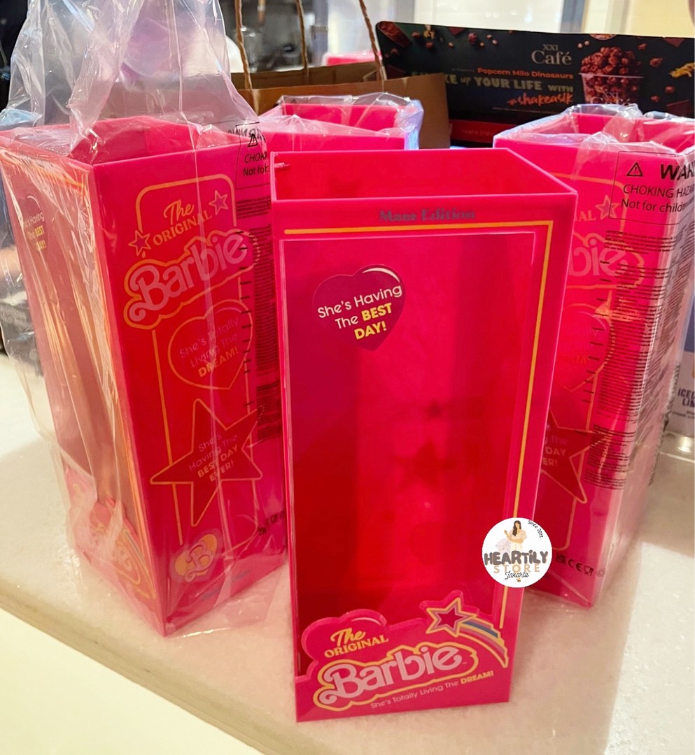 BOX BARBIE THE MOVIE XXI BARBIE BOX POPCORN KOTAK BARBIE on Carousell