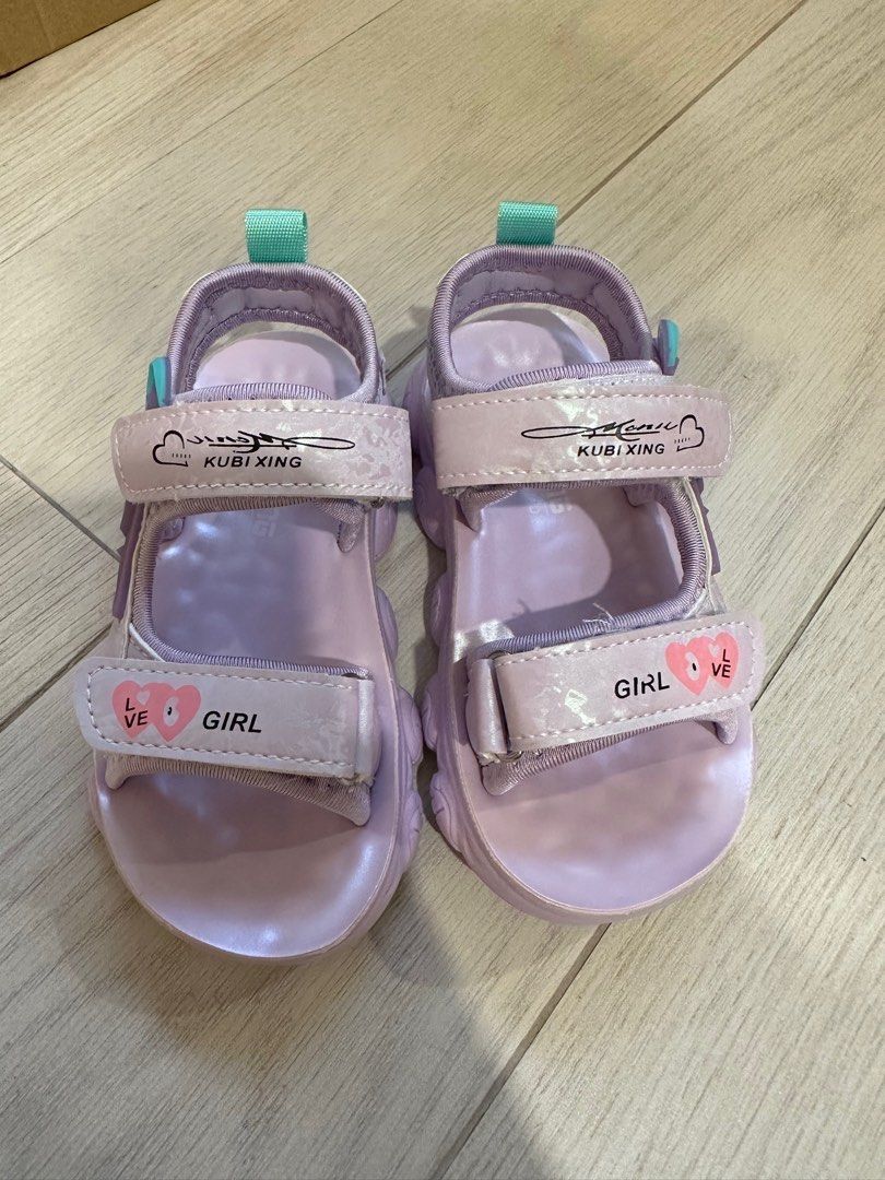 Purple girls deals sandals