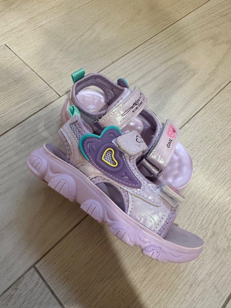 Purple girls hotsell sandals