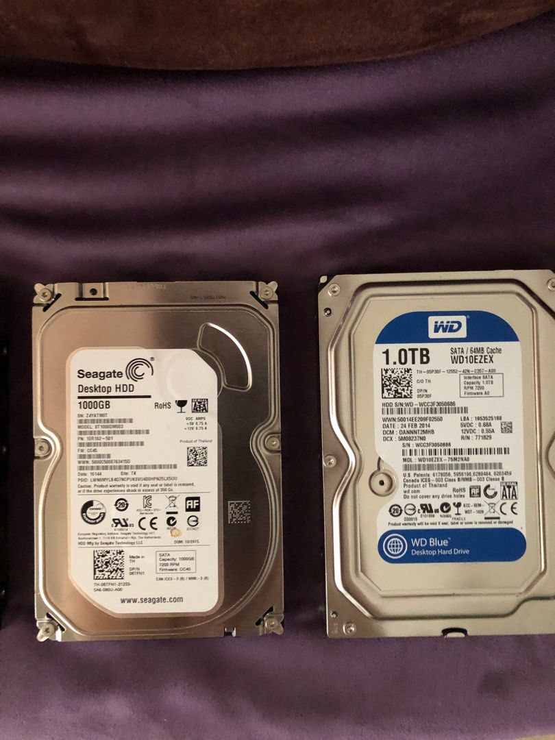 Branded 1tb hdd, Computers & Tech, Parts & Accessories, Hard Disks ...