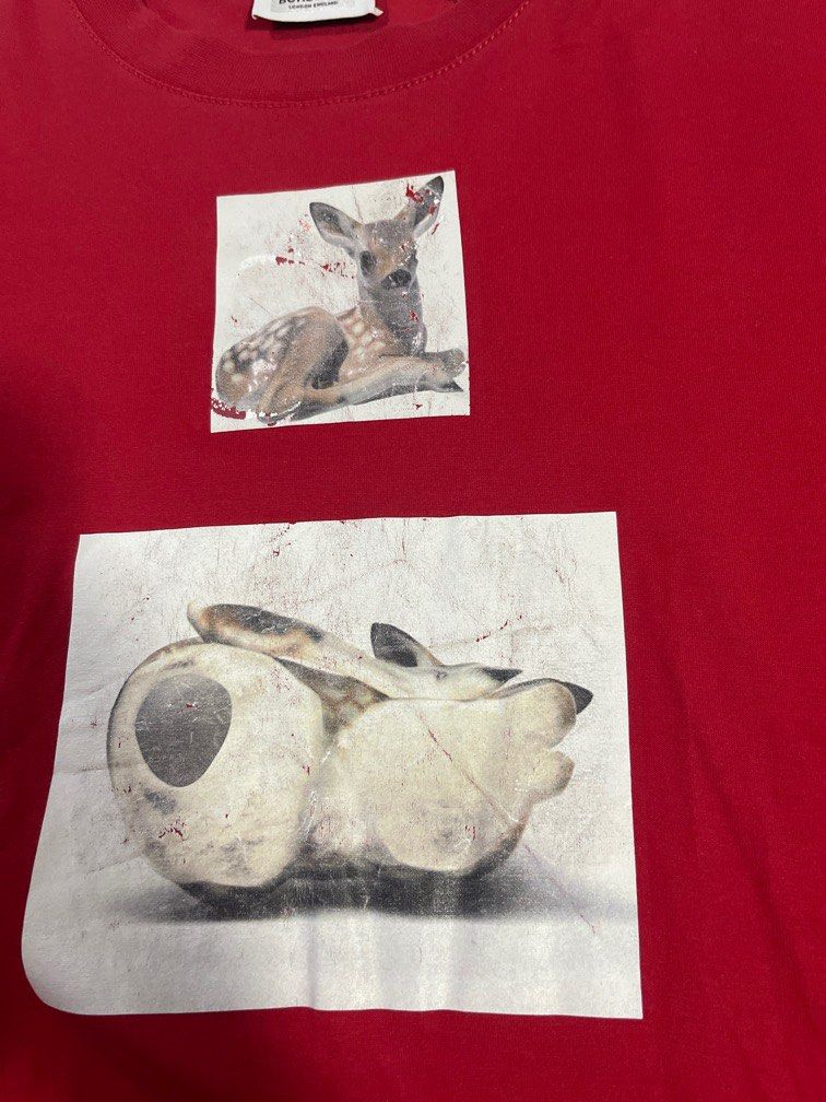 Burberry deer shop tee