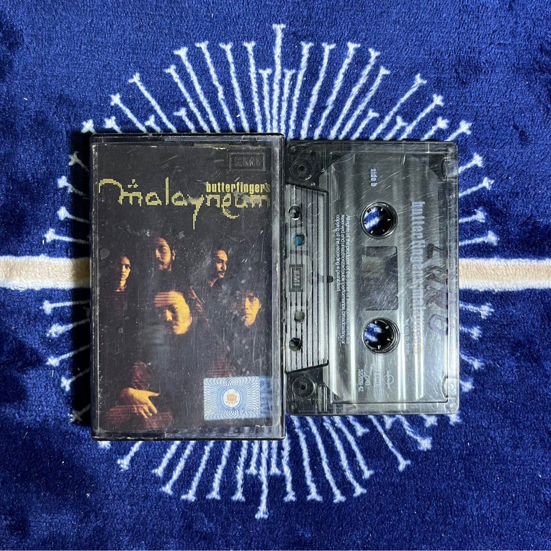 Butterfingers Malayneum Cassette, Hobbies & Toys, Music & Media, CDs & DVDs on Carousell