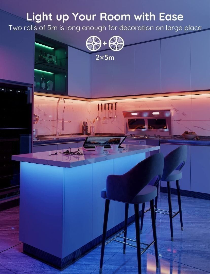 Minger led sale strip lights kit