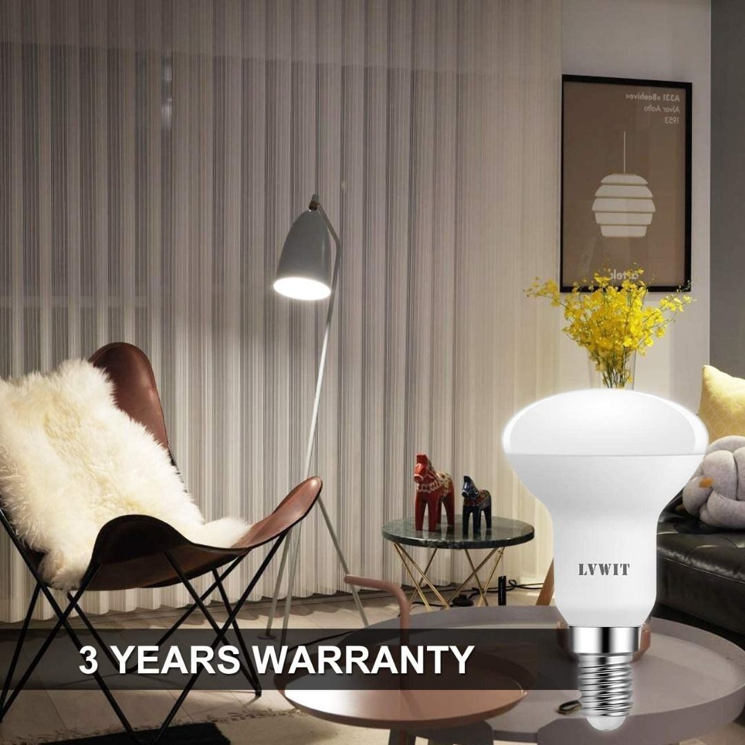 [C0304] LVWIT R50 E14 LED Bulb, 6Pack, Reflector 4.5W 6500K Daylight