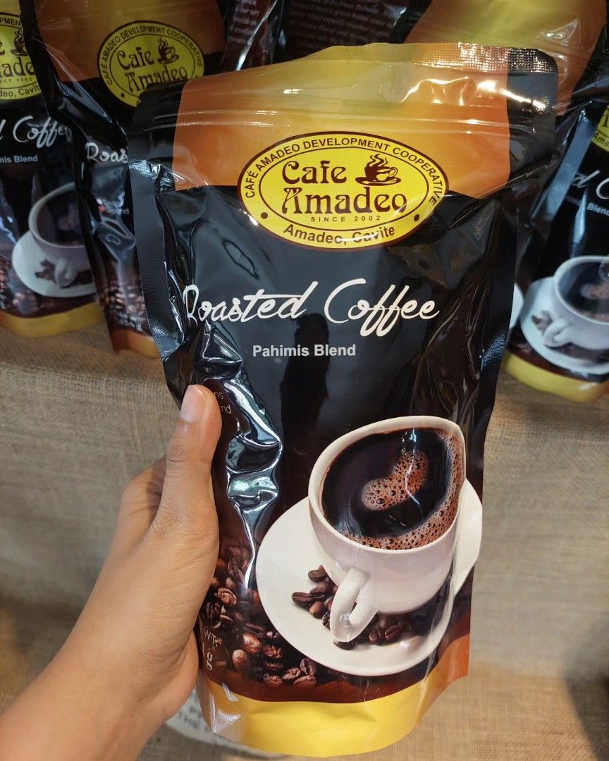 Cafe Amadeo Coffee Grounds and Beans, Food & Drinks, Fresh Produce on