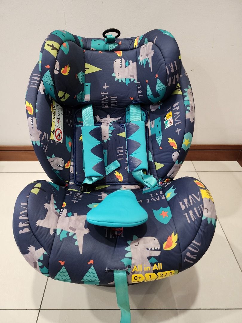 Cosatto car seat top dinosaur