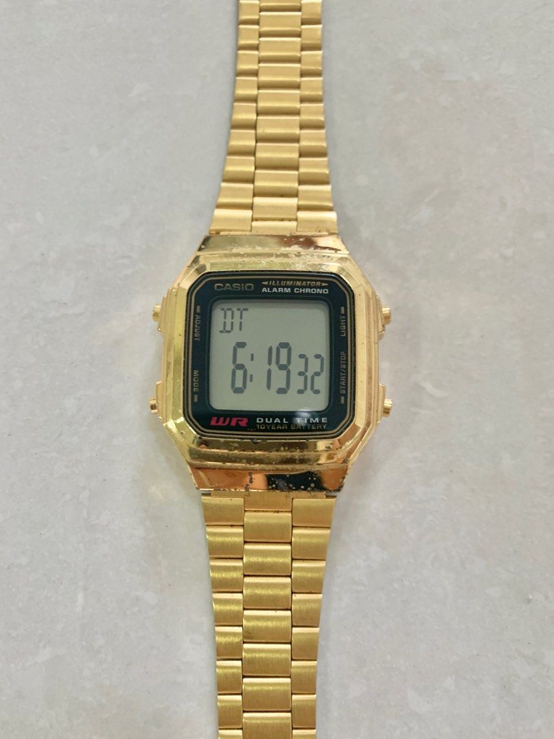 Casio Illuminator WR Dual Time Watch