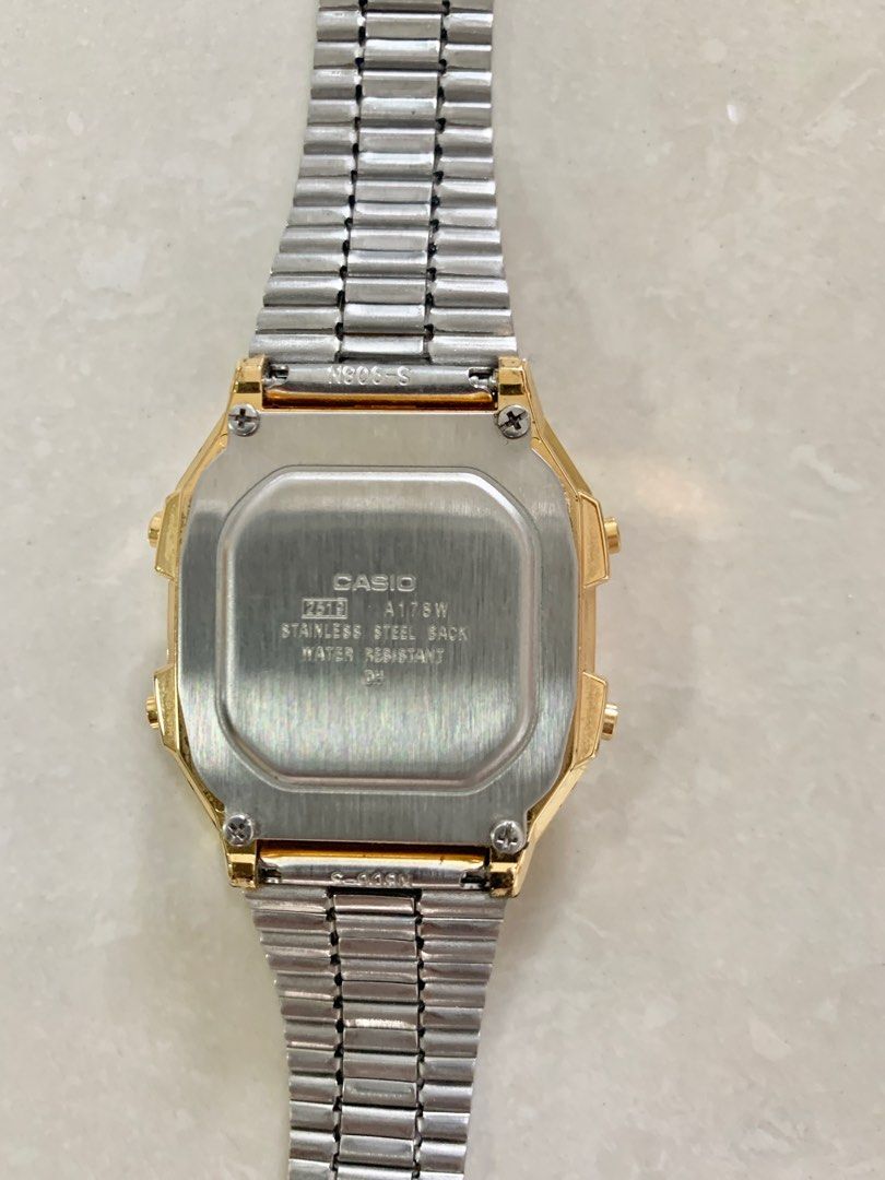 Casio illuminator wr dual time online