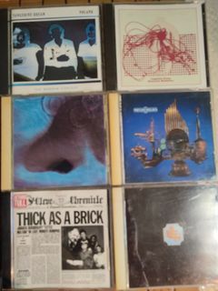 CD: #Progressive Rock前衛搖滾, #Art Rock藝術搖滾 _6款（2Tangerine Dream+2Pink Floyd+Jethro Tull)_1美國+2英國重發+3日本版）！