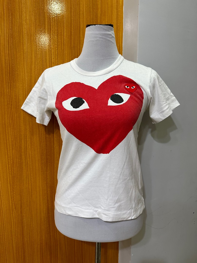 cdg play dress shirt