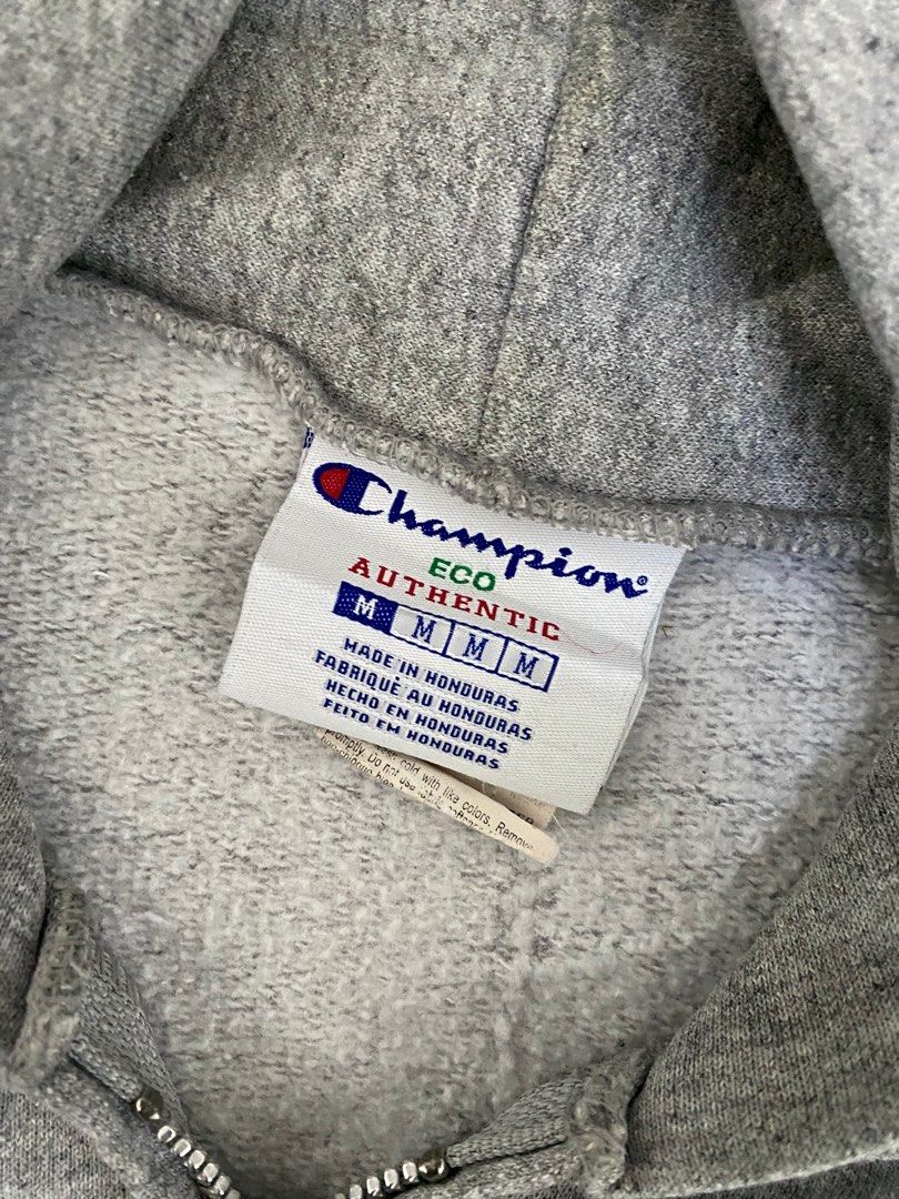 HOODIE CHAMPIONS AUTHENTIC PULLOVER SIZE L PIT 23 Men s Fashion