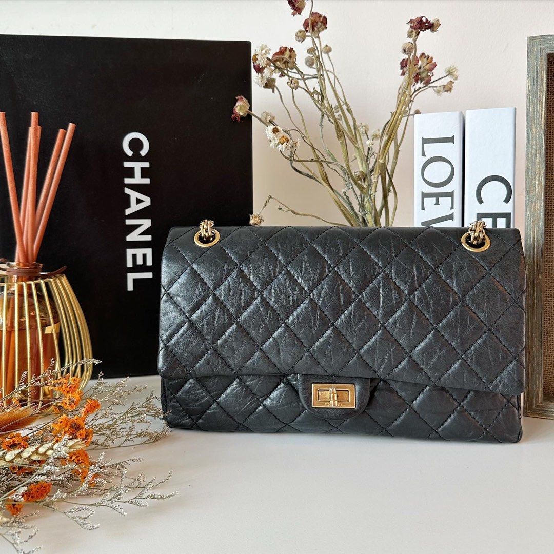 CHANEL 2.55 MINI PINK AGED CALFSKIN, Luxury, Bags & Wallets on