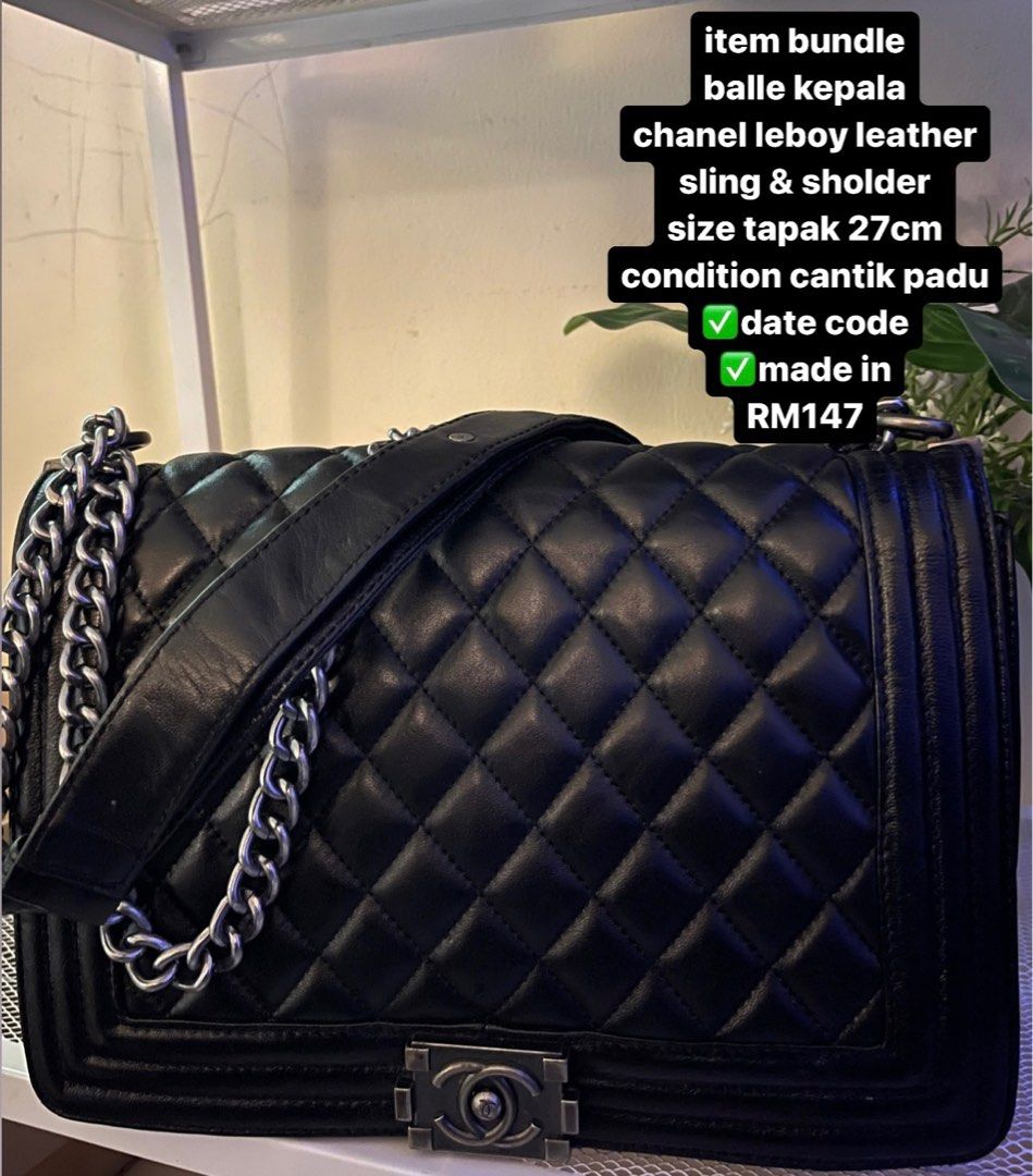 Chanel Leboy Luxury Bags Wallets on Carousell