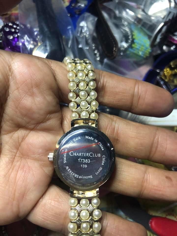 Charter club quartz 2025 watch