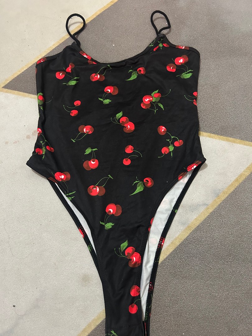 Cherry one piece, Women's Fashion, Dresses & Sets, Jumpsuits on Carousell