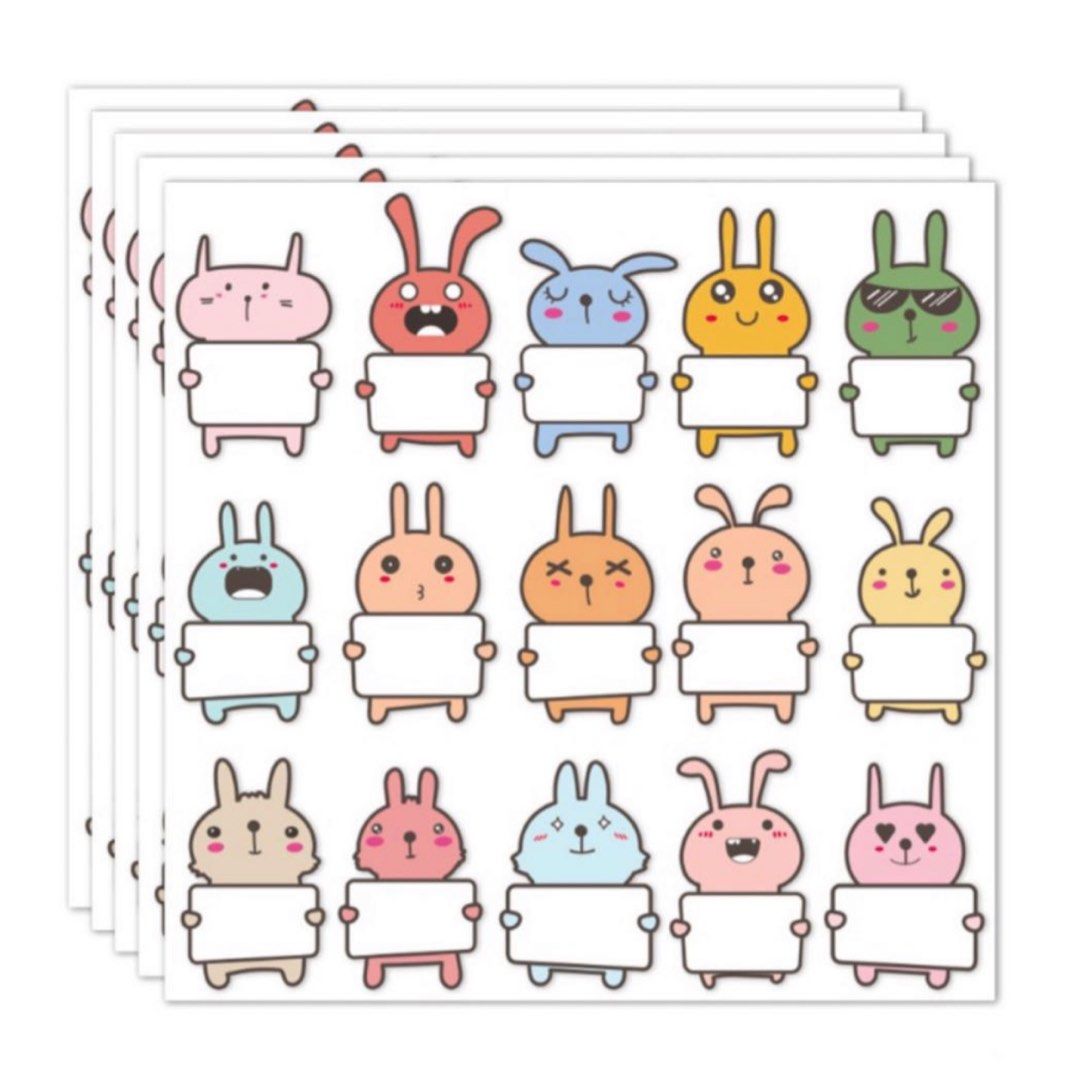Children Name Tags Stickers Labels, Hobbies & Toys, Stationery & Craft ...