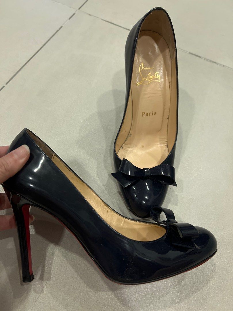 Christian louboutin clearance ribbon heels