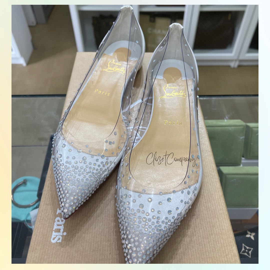 Christian louboutin outlet degrastrass flat