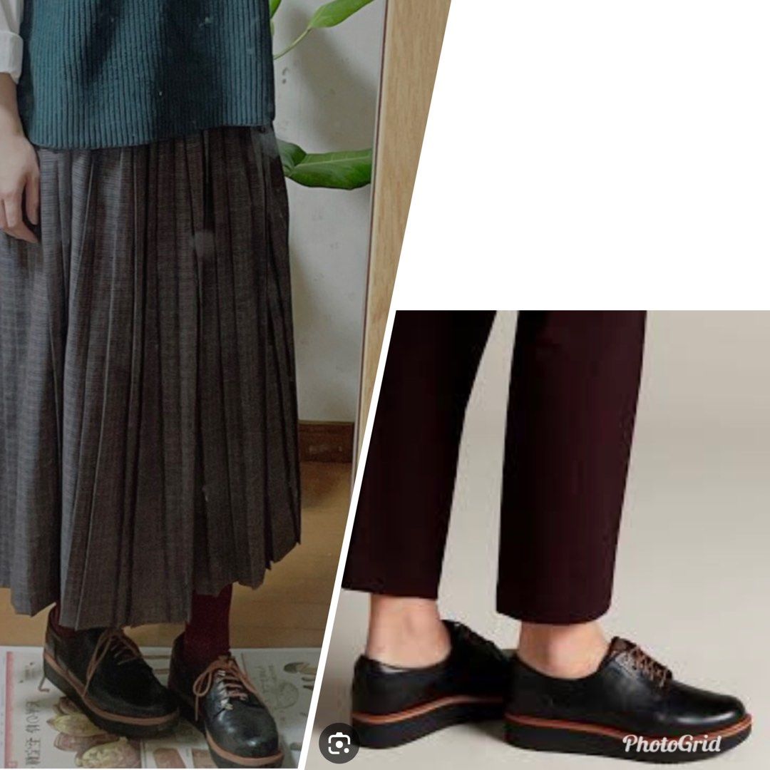 Clarks Teadale Rhea Platform Oxford Shoes Carousell