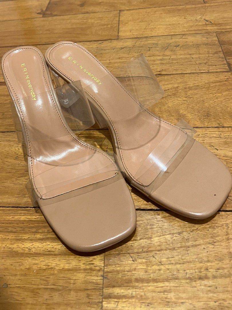 Erin clear high heel sandals hotsell